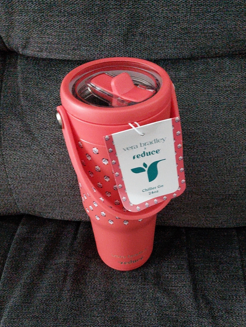 VERA BRADLEY x REDUCE  24 OZ Chiller Go Leak Proof  Tumbler